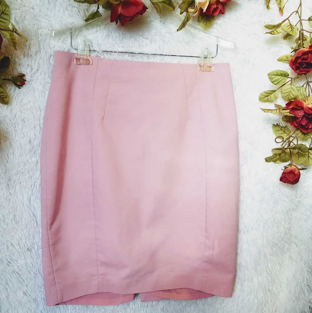 EXPRESS 💖 Pink Pencil Skirt 🎉HP 💖 EUC - Picture 5 of 7